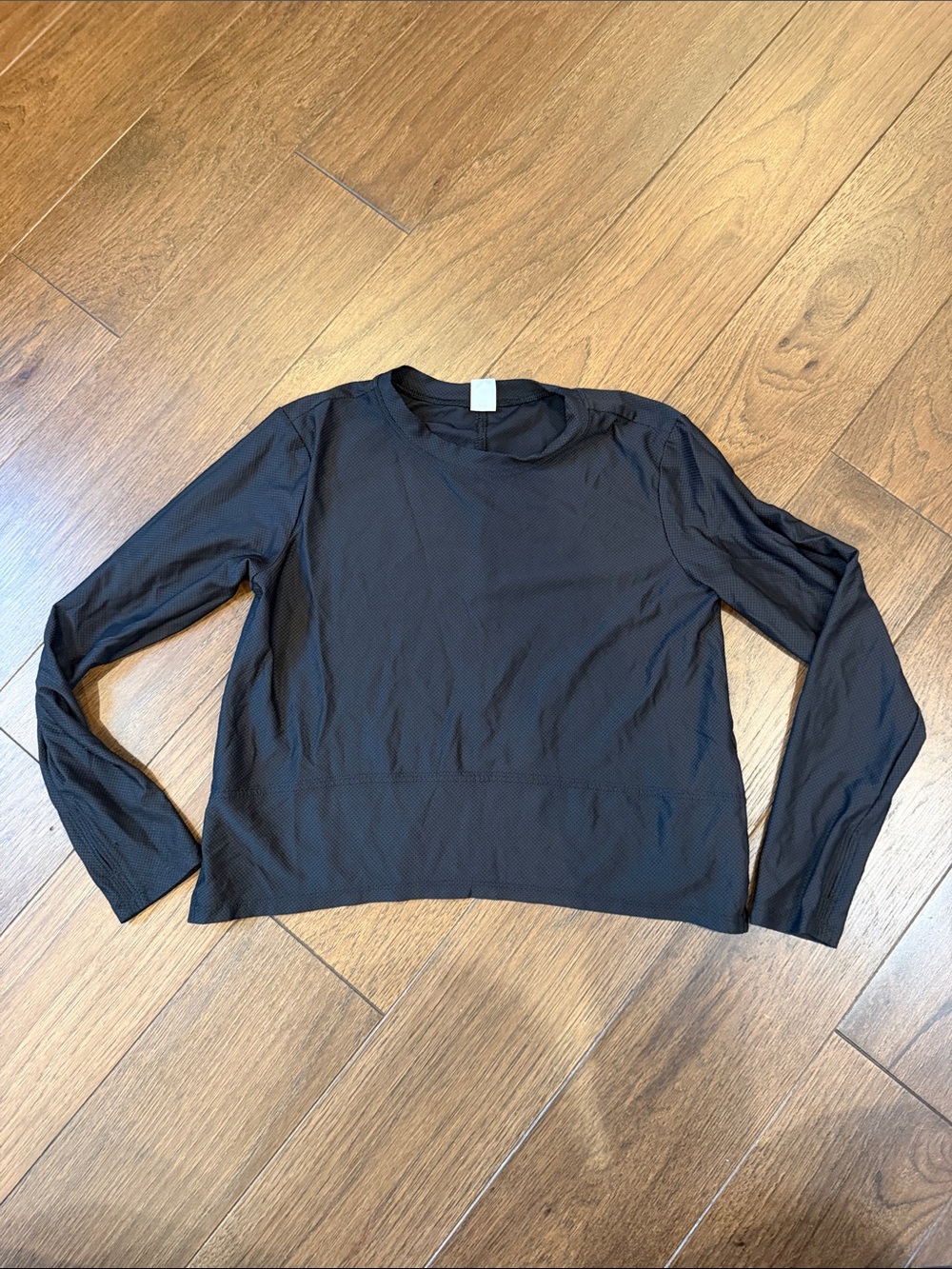 Old Navy Girls Black Long-Sleeve Dri-Fit Tee Size Medium / 8 - C46-027